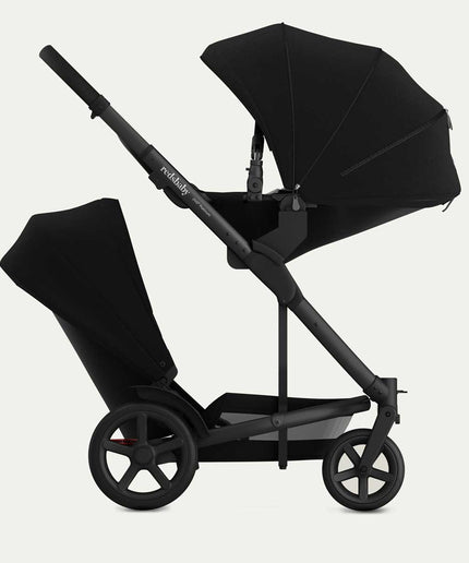 Redsbaby JIVE⁵ PLATINUM Stroller, Sibling Seat & Bassinet PROMO