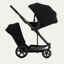 JIVE⁵ PLATINUM Stroller, Sibling Seat + Bassinet PROMO