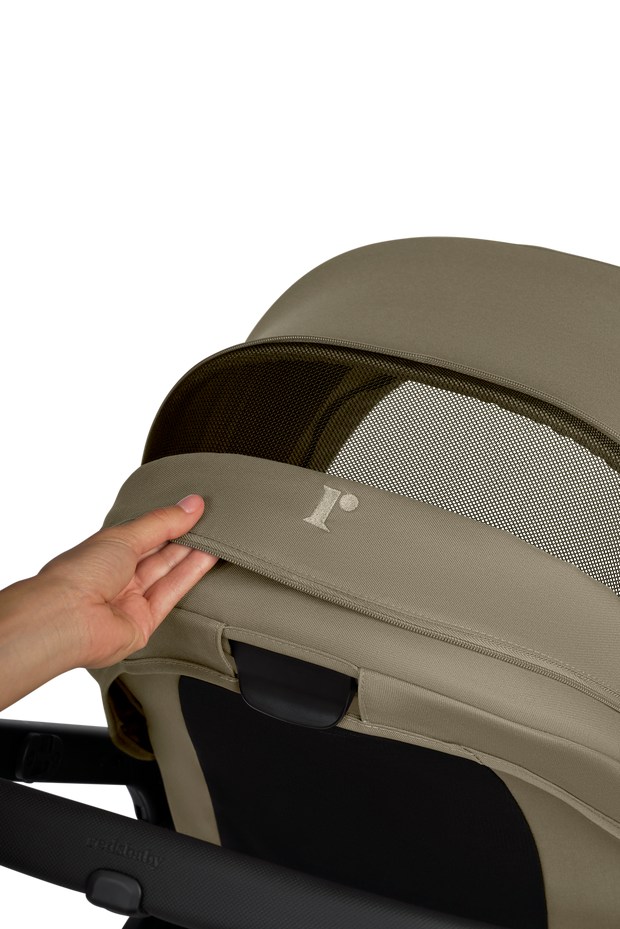 Ventilated extension canopy