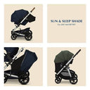 UPF50+ Zip-on Sun & Sleep Shade