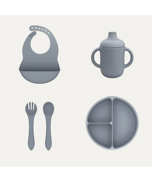 Redsbaby Silicone 5pc Feeding Set