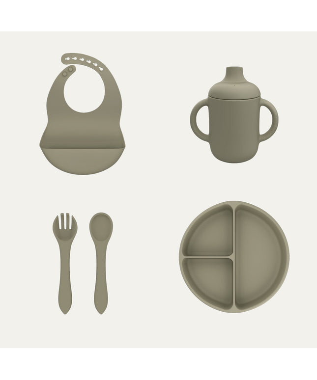 Redsbaby Silicone 5pc Feeding Set